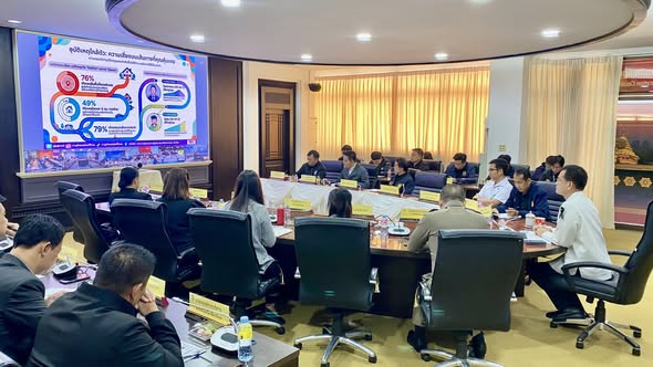 สำนักงานทางหลวงที่ 1 ร่วมประชุมปิดศูนย์ป้องกันและลดอุบัติเหตุทางถนนช่วงเทศกาลปีใหม่ พ.ศ. 2569