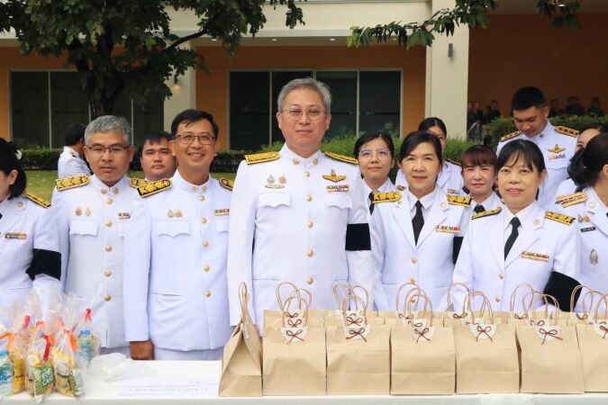 สำนักงานทางหลวงที่ 1 ร่วมพิธีทำบุญตักบาตรและพิธีทางศาสนามหามงคล 5 ศาสนา ถวายพระราชกุศล เนื่องในโอกาสวันเฉลิมพระชนมพรรษา พระบาทสมเด็จพระเจ้าอยู่หัว 28 กรกฎาคม 2569