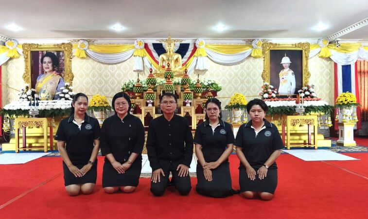 พิธีสวดพระพุทธมนต์และเจริญจิตตภาวนาอุทิศถวายแด่สมเด็จพระนางเจ้าสิริกิติ์ พระบรมราชชนนี พันปีหลวง และอุทิศถวายพระกุศลแด่สมเด็จพระเจ้าลูกเธอ เจ้าฟ้าพัชรกิติยาภา นเรนทิราเทพยวดี กรมหลวงราชสาริณีสิริพัชร มหาวัชรราชธิดา